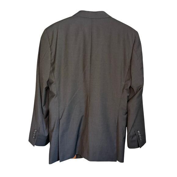 Jos. A. Bank Joseph 42L Slim Fit Wool Blazer Charcoal Gray Sport Coat - Picture 3 of 10